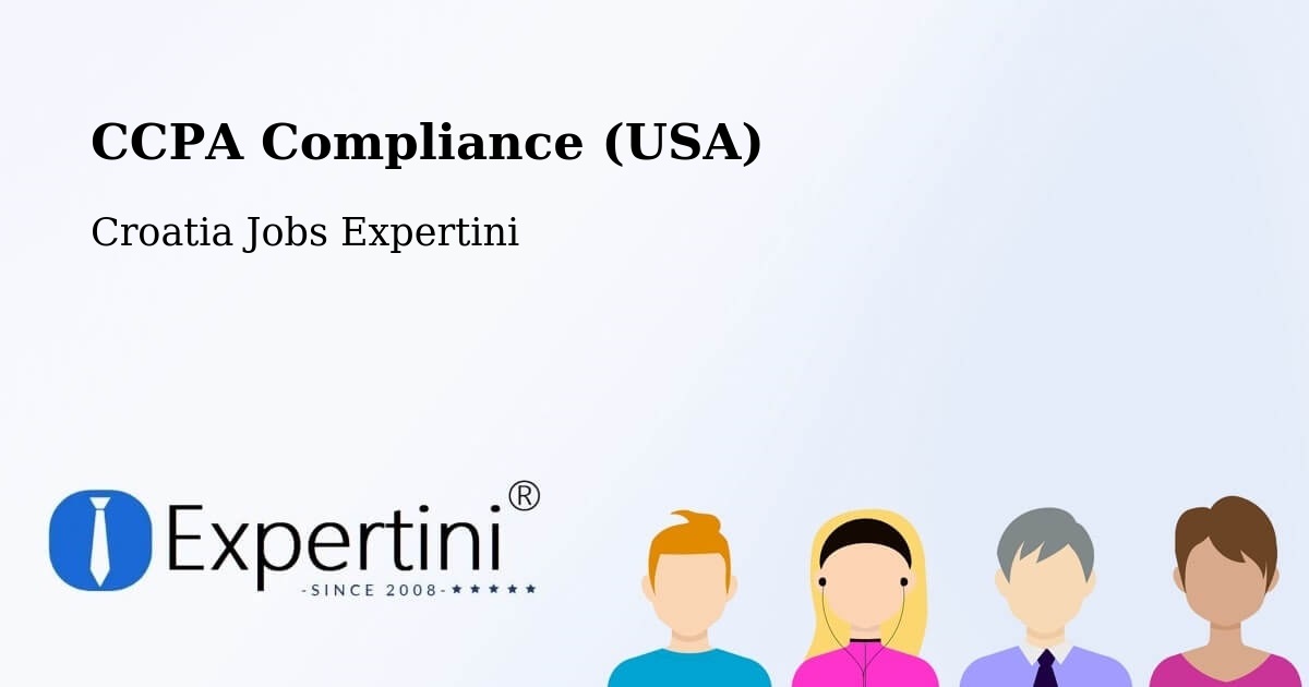 CCPA Privacy Rights & Compliance Notice – Molve - Croatia Jobs Expertini